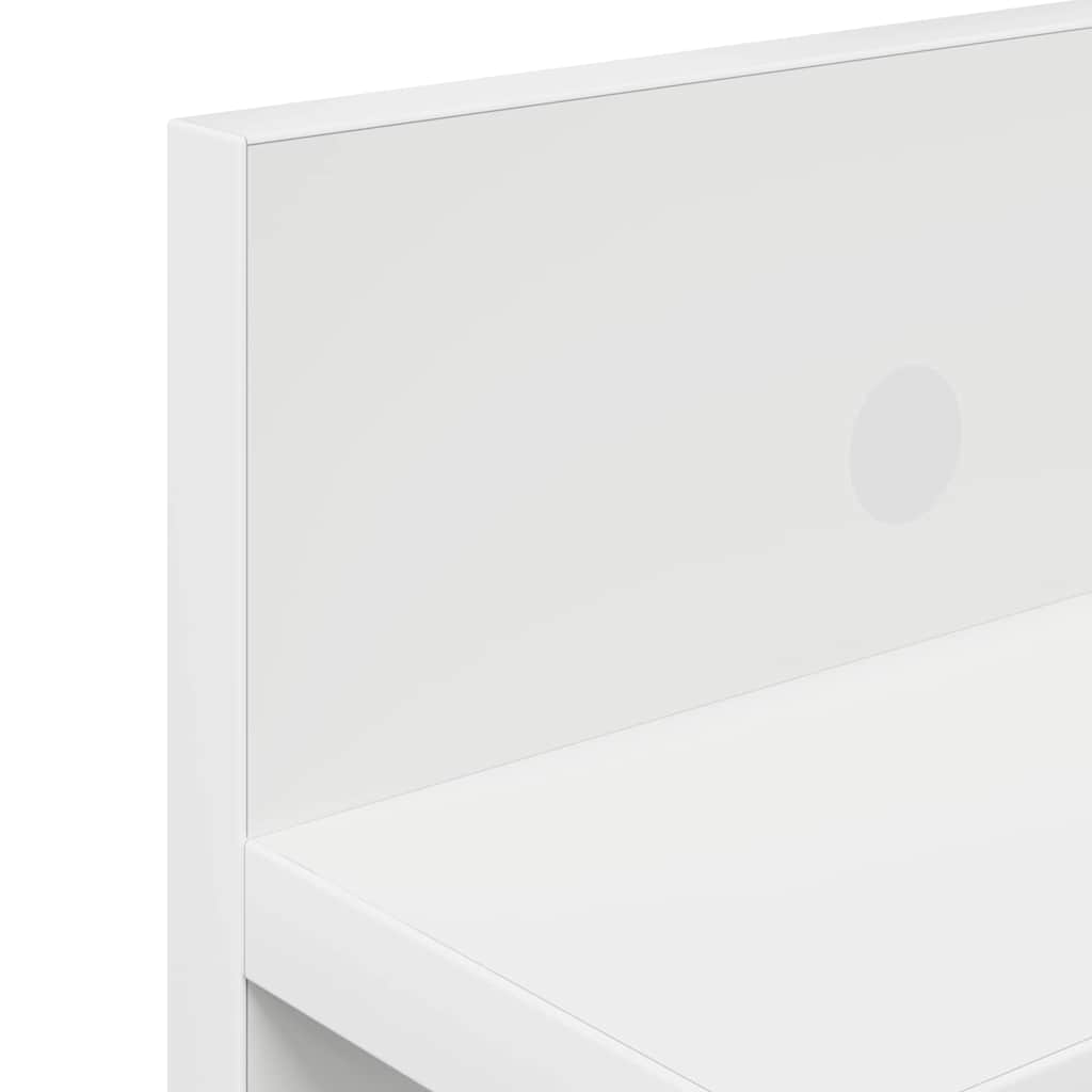 Appendiabiti a muro Bianco 80 x 10,5 x 18 cm Legno multistrato | homemem39