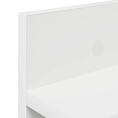 Appendiabiti a muro Bianco 80 x 10,5 x 18 cm Legno multistrato | homemem39