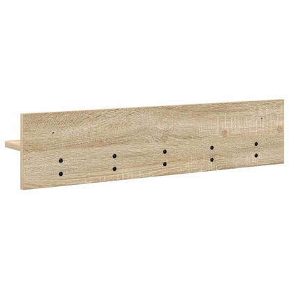 Appendiabiti a muro Rovere Sonoma 80 x 10,5 x 18 cm | homemem39