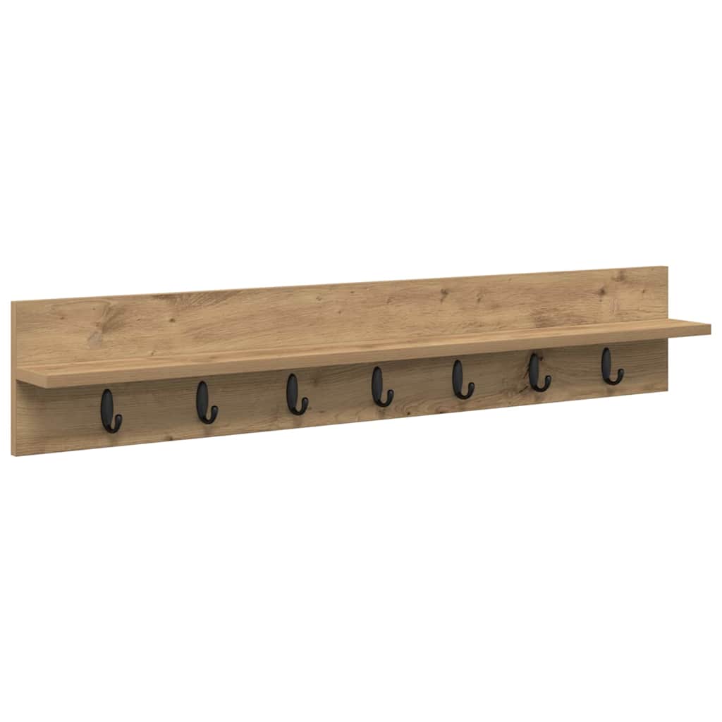 Appendiabiti a muro A parete Rovere artigianale | homemem39