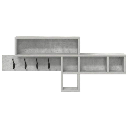 Appendiabiti a muro Grigio cemento 100 x 12 x 43,5 cm | homemem39