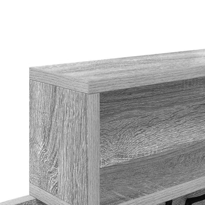 Appendiabiti a muro Grigio sonoma 100 x 12 x 43.5 cm