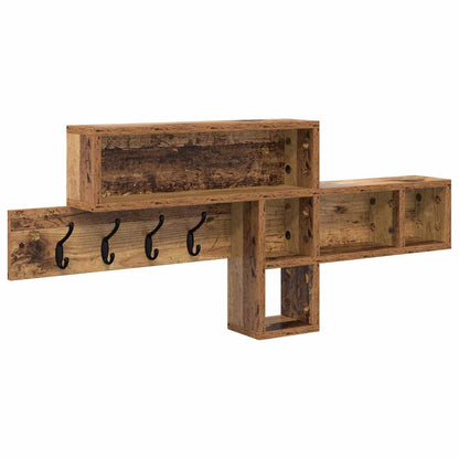 Appendiabiti a muro Legno vecchio 100 x 12 x 43,5 cm | homemem39