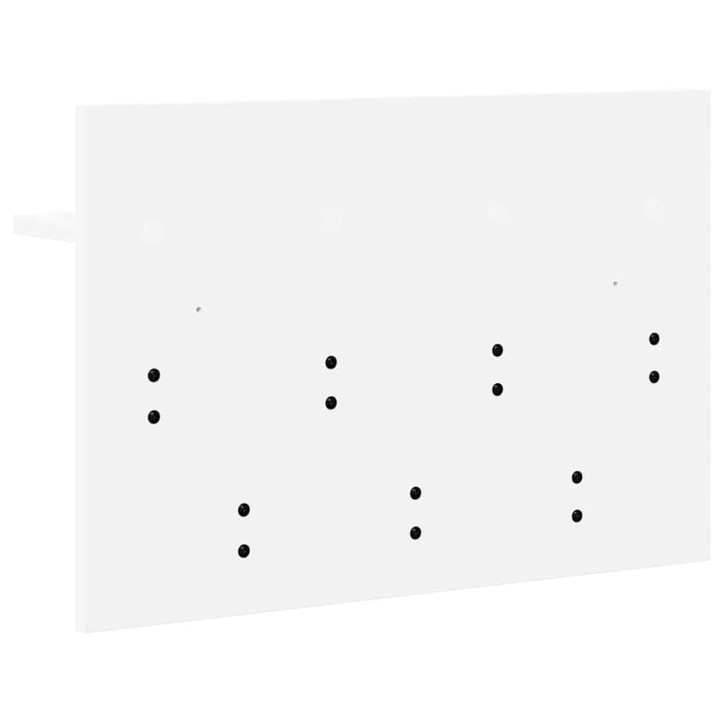 Appendiabiti a muro Bianco 60 x 40 x 12 cm Legno multistrato