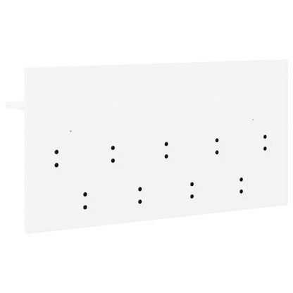 Appendiabiti a muro Bianco 80 x 40 x 12 cm Legno multistrato
