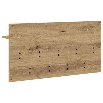 Appendiabiti a muro A parete Rovere artigianale 80 x 40 x 12 cm | homemem39