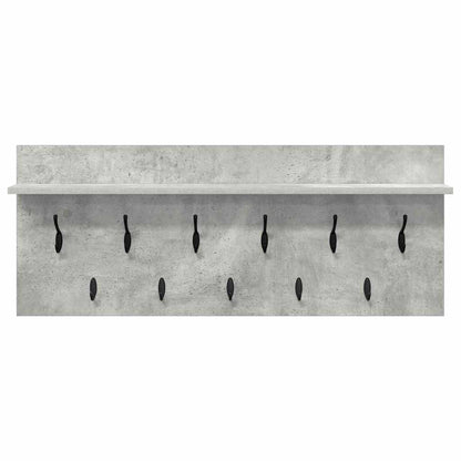 Appendiabiti a muro Grigio cemento 100 x 40 x 12 cm