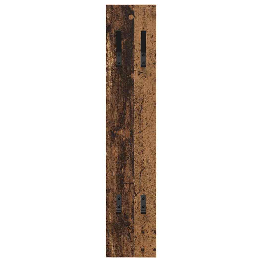 Appendiabiti a muro Legno vecchio 20 x 1,5 x 100 cm | homemem39