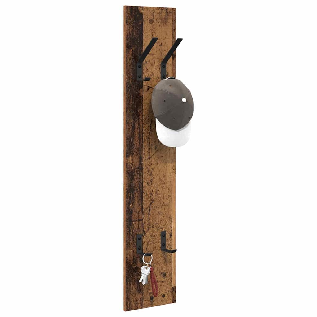 Appendiabiti a muro Legno vecchio 20 x 1,5 x 100 cm | homemem39