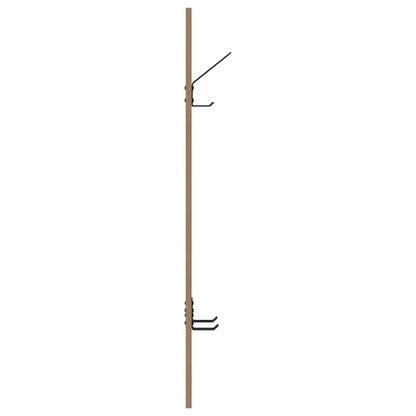 Appendiabiti a muro Rovere artigianale 20 x 1,5 x 100 cm | homemem39