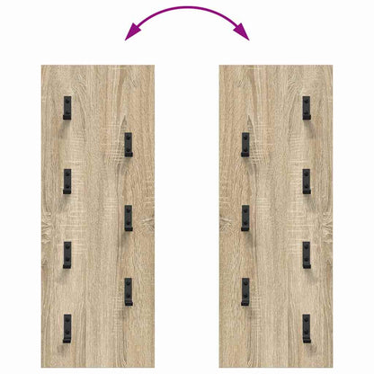 Appendiabiti a muro Rovere Sonoma 30 x 1,5 x 80 cm