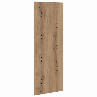 Appendiabiti a muro Rovere artigianale 30 x 1,5 x 80 cm | homemem39