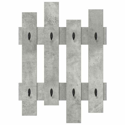 Appendiabiti a muro Grigio cemento 60 x 3 x 82 cm | homemem39