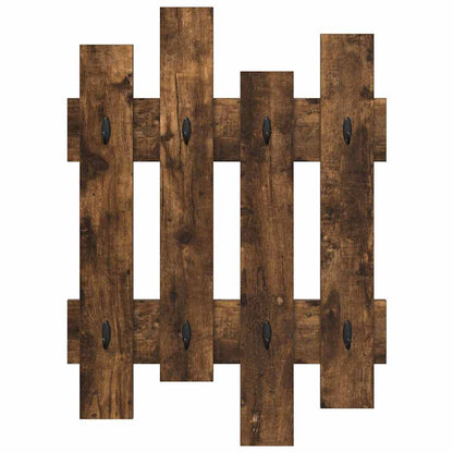 Appendiabiti a muro Rovere fumé 60 x 3 x 82 cm | homemem39