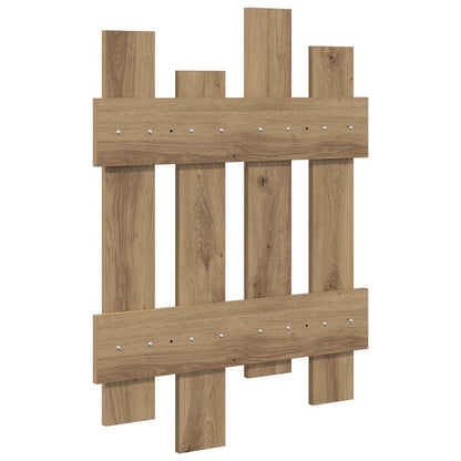 Appendiabiti a muro Rovere artigianale 60 x 3 x 82 cm | homemem39