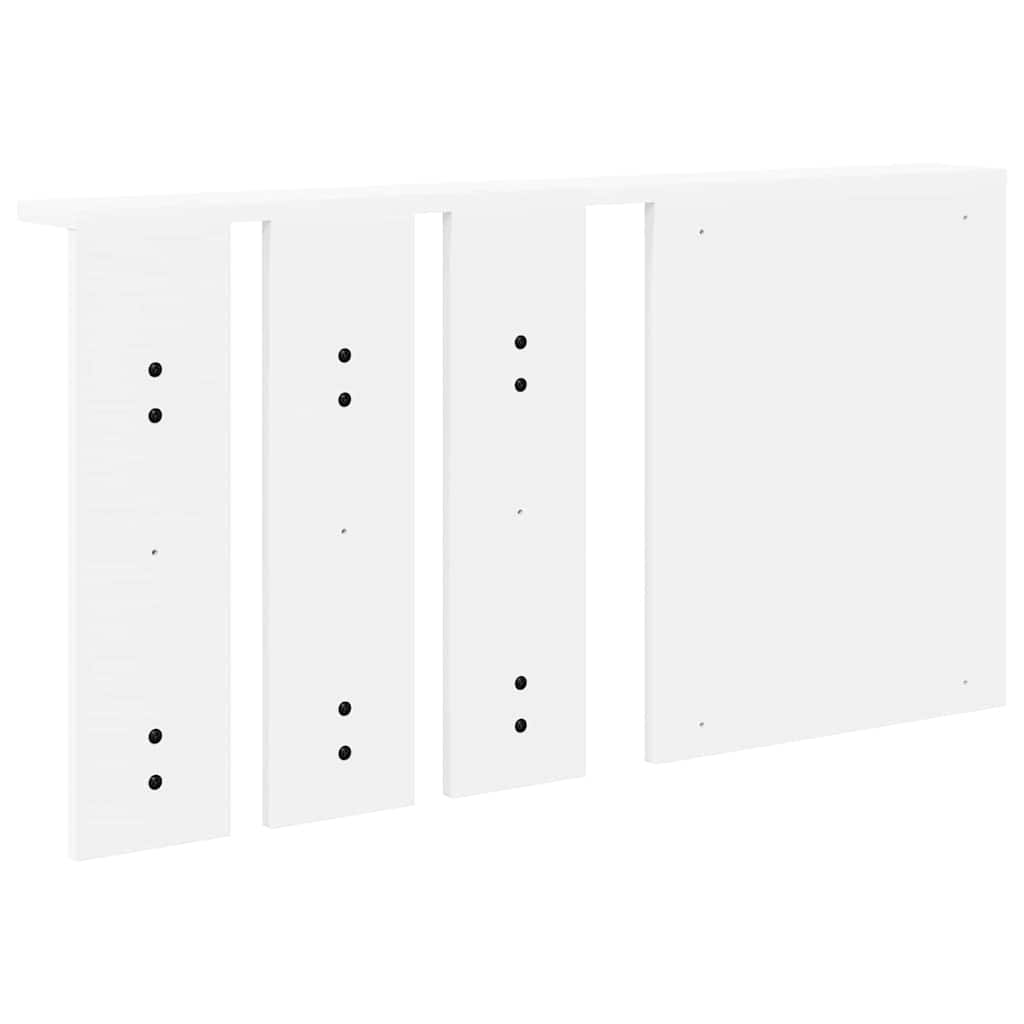 Appendiabiti a muro Bianco 85 x 10 x 45 cm Legno multistrato | homemem39