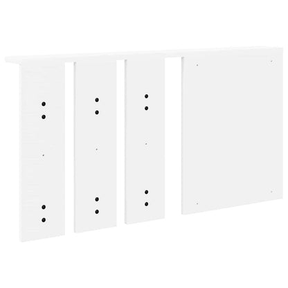 Appendiabiti a muro Bianco 85 x 10 x 45 cm Legno multistrato | homemem39