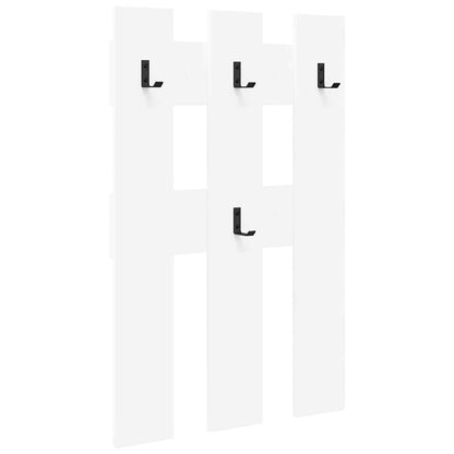 Appendiabiti a muro Bianco 65 x 3 x 100 cm Legno multistrato