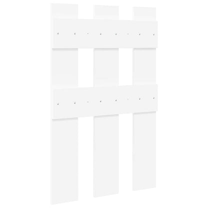 Appendiabiti a muro Bianco 65 x 3 x 100 cm Legno multistrato