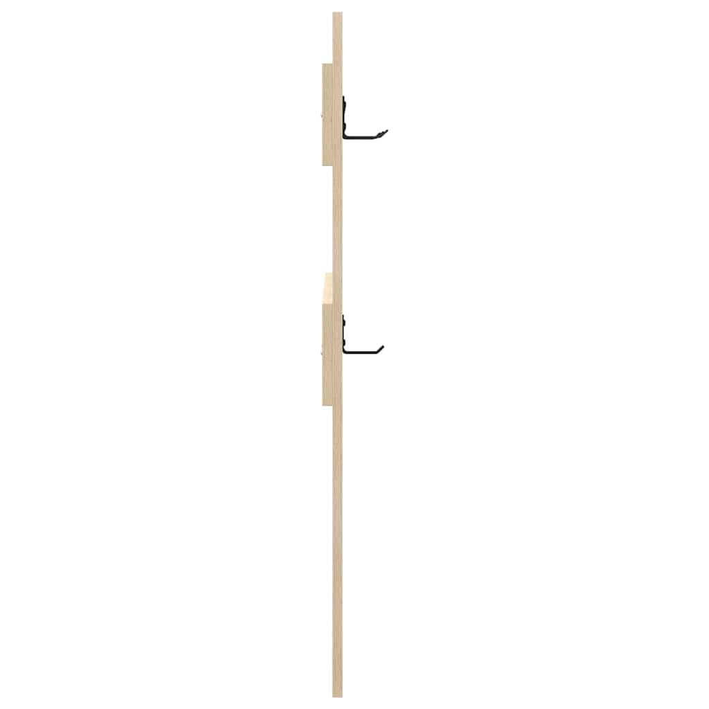 Appendiabiti a muro Rovere Sonoma 65 x 3 x 100 cm | homemem39