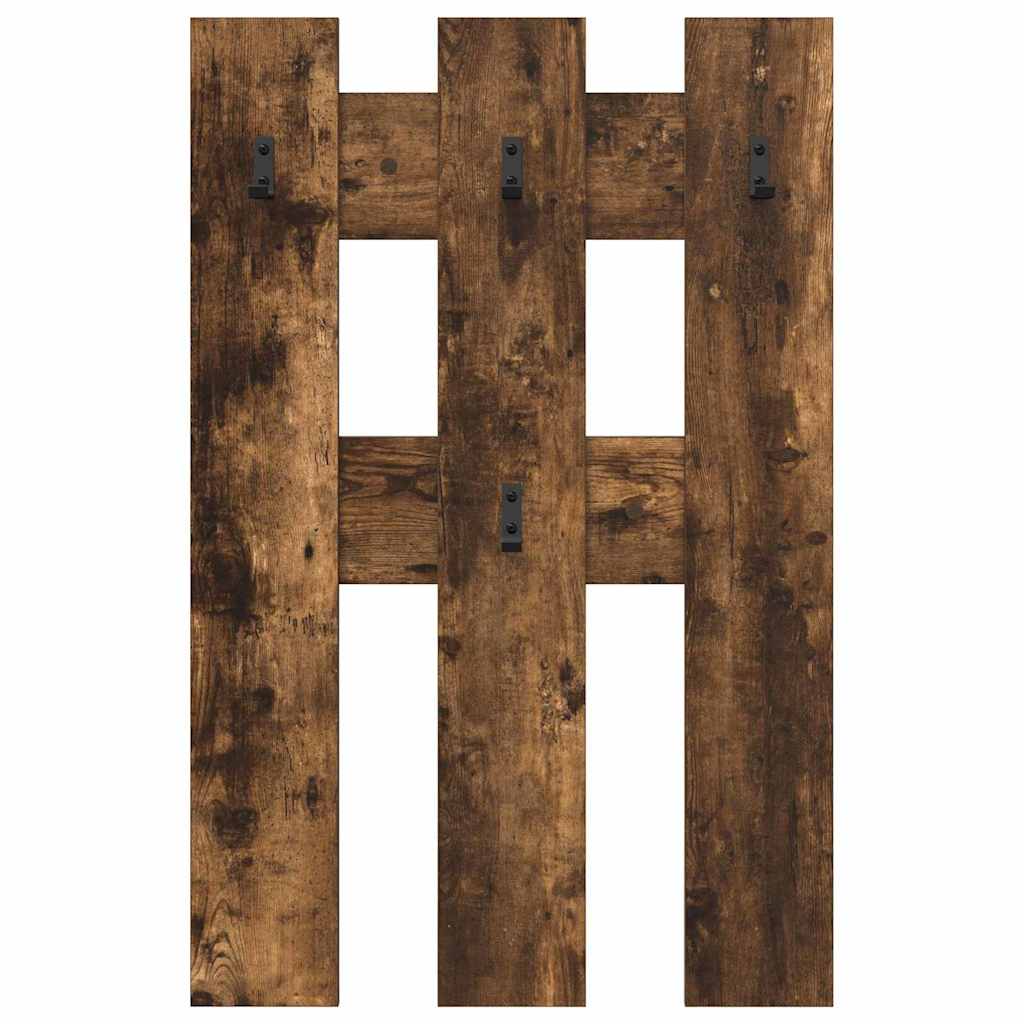 Appendiabiti a muro Rovere fumo 65 x 3 x 100 cm