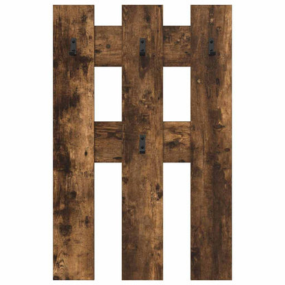 Appendiabiti a muro Rovere fumo 65 x 3 x 100 cm