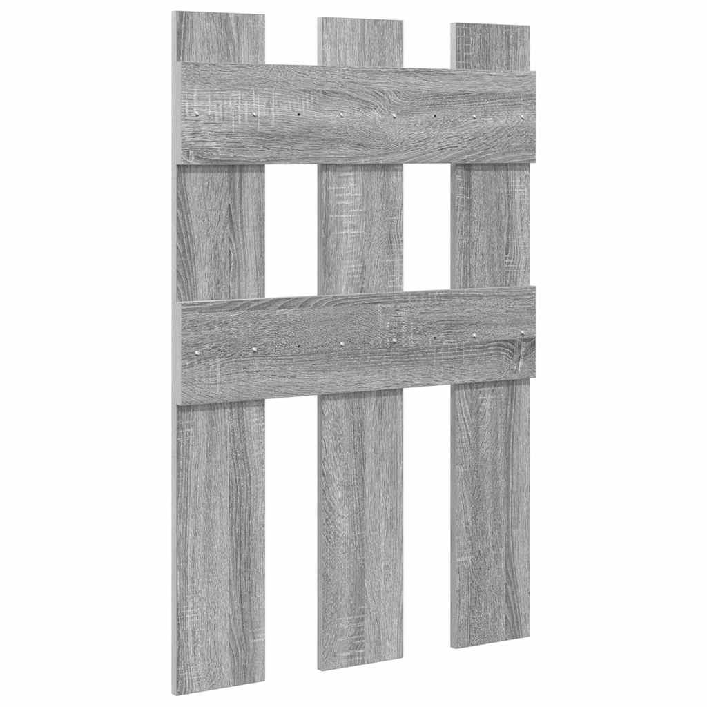 Appendiabiti a muro Grigio Sonoma 65 x 3 x 100 cm | homemem39