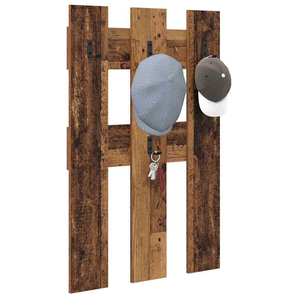 Appendiabiti a muro Legno vecchio 65 x 3 x 100 cm | homemem39