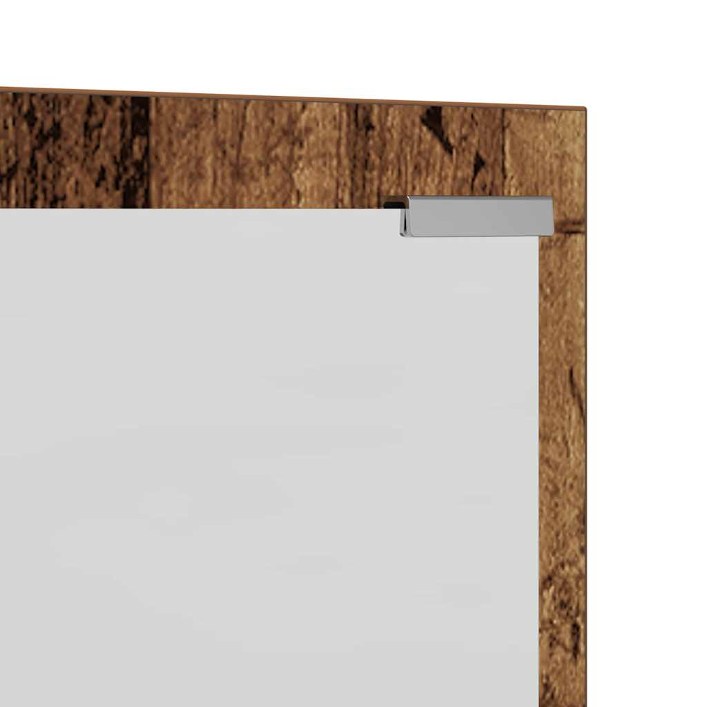 Appendiabiti a muro Legno vecchio 100 x 10 x 100 cm