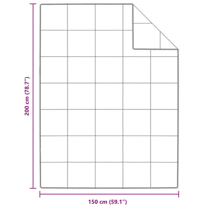 Duvet Invernale con cuscino 2 pcs Bianco Piuma d'anatra