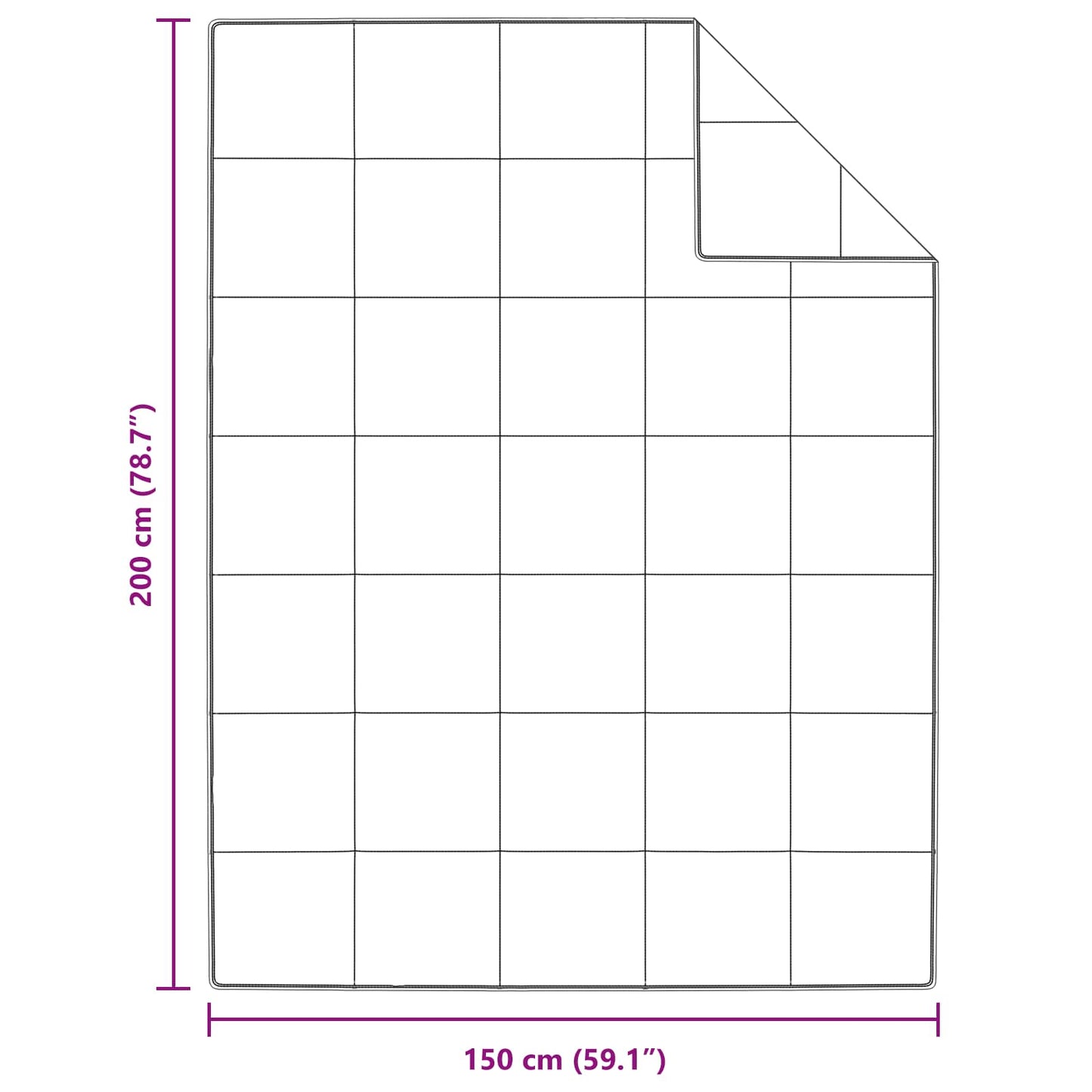 Duvet Invernale con cuscino 2 pcs Bianco Piuma d'anatra