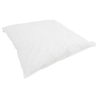Duvet Estivo con cuscino 2 pcs Bianco Piuma d'anatra
