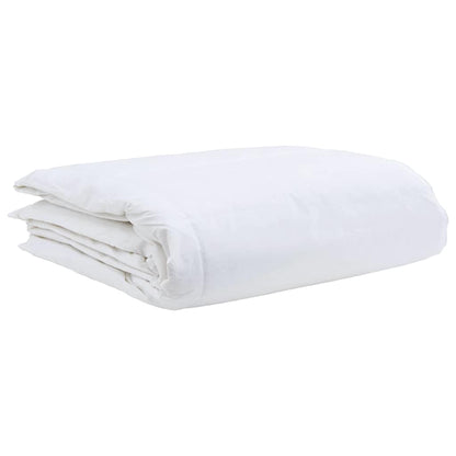 Set di Piumoni con cuscino 2 pcs Bianco 140 x 220 cm Piume
