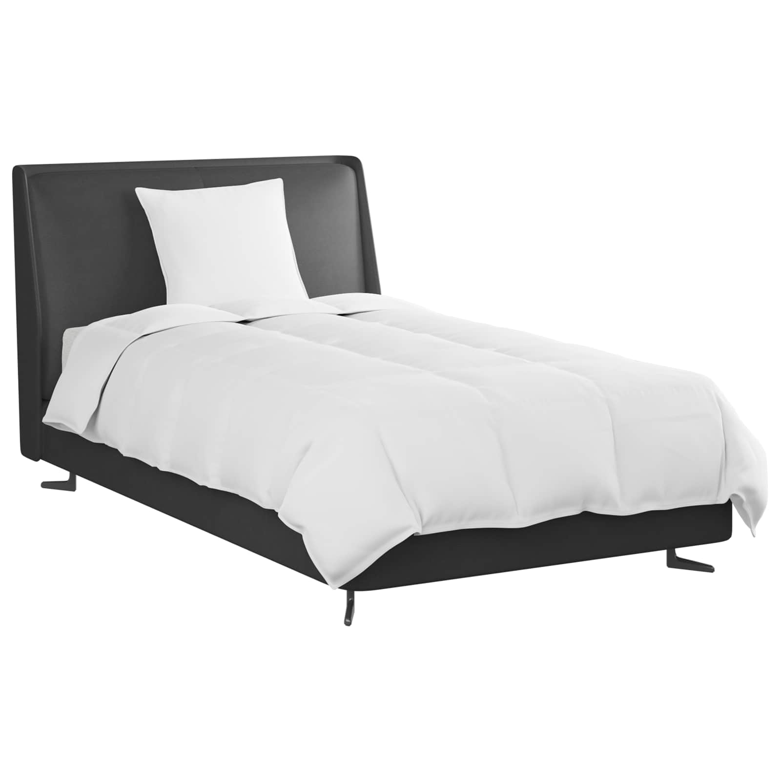 Duvet Estivo con cuscino 2 pcs Bianco Piuma d'anatra | homemem39