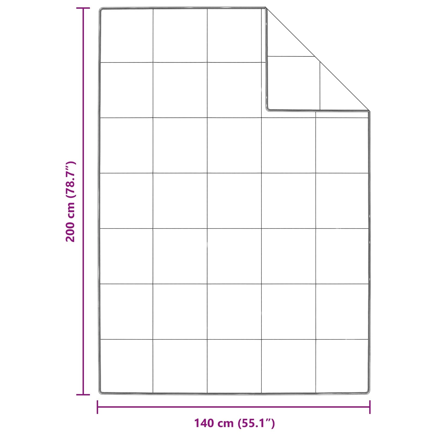 Duvet Estivo con cuscino 2 pcs Bianco Piuma d'anatra