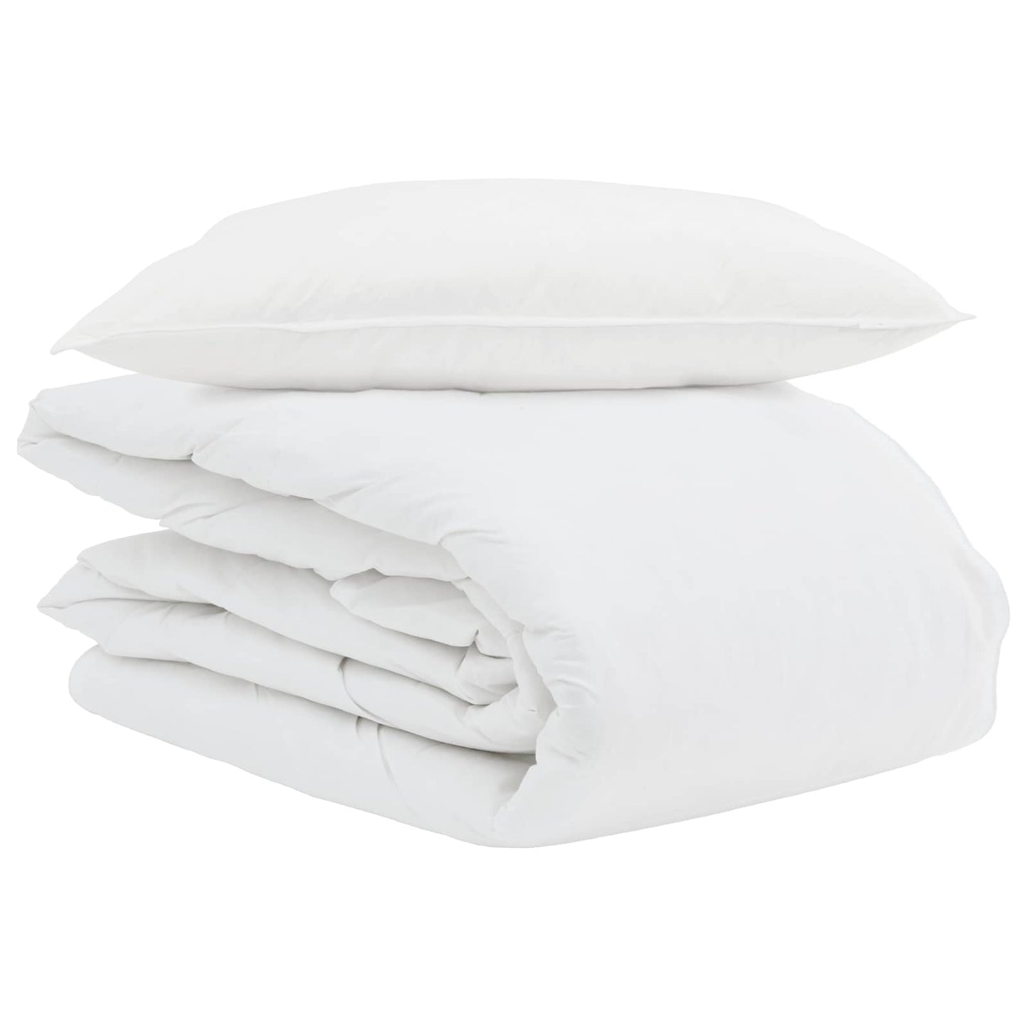 Duvet Estivo con cuscino 2 pcs Bianco Piuma d'anatra | homemem39