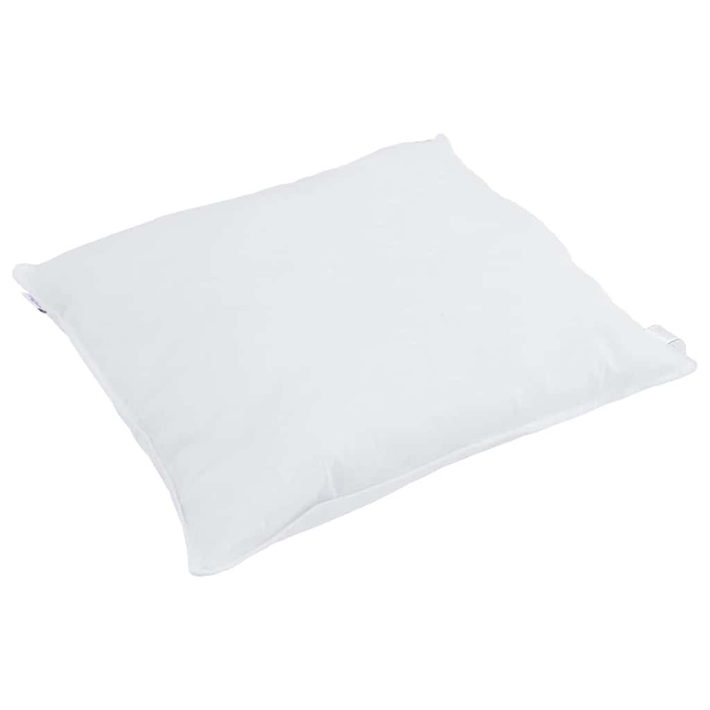 Duvet Estivo con cuscino 2 pcs Bianco Piuma d'anatra