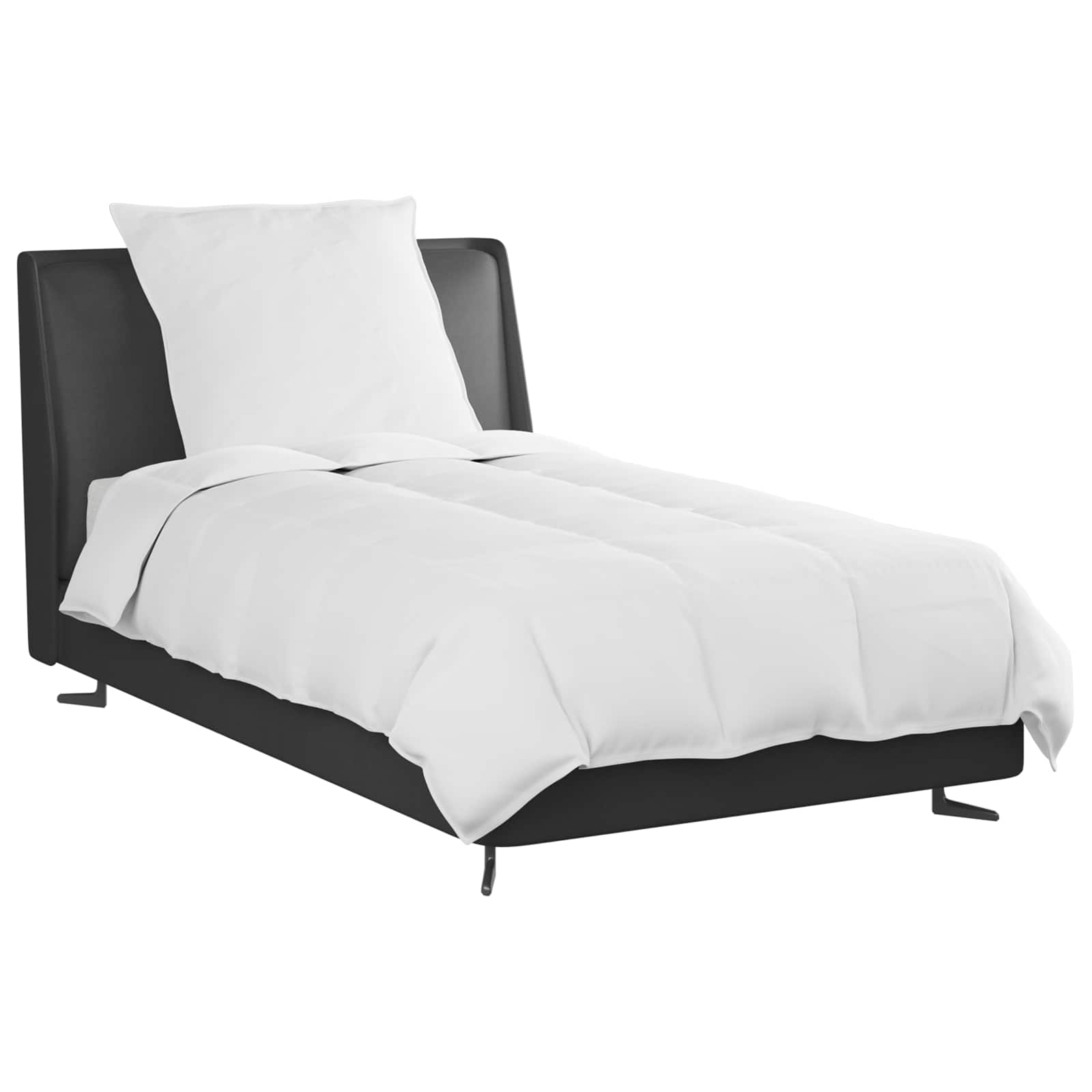 Duvet Estivo con cuscino 2 pcs Bianco Piuma d'anatra | homemem39