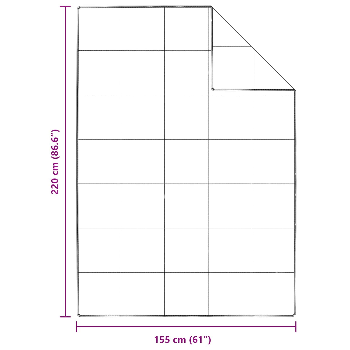 Duvet Estivo con cuscino 2 pcs Bianco Piuma d'anatra