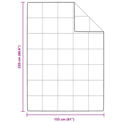 Duvet Estivo con cuscino 2 pcs Bianco Piuma d'anatra