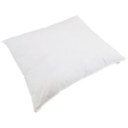 Duvet Invernale con cuscino 2 pcs Bianco Piuma d'anatra