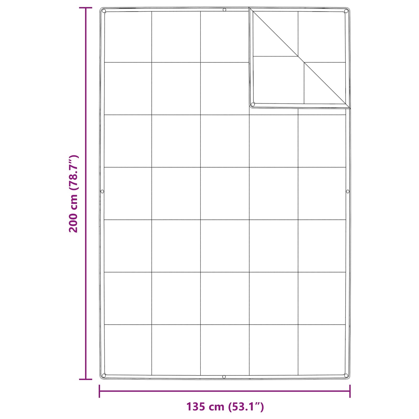 Duvet 2-in-1 con cuscino 2 pcs Bianco Piuma d'anatra
