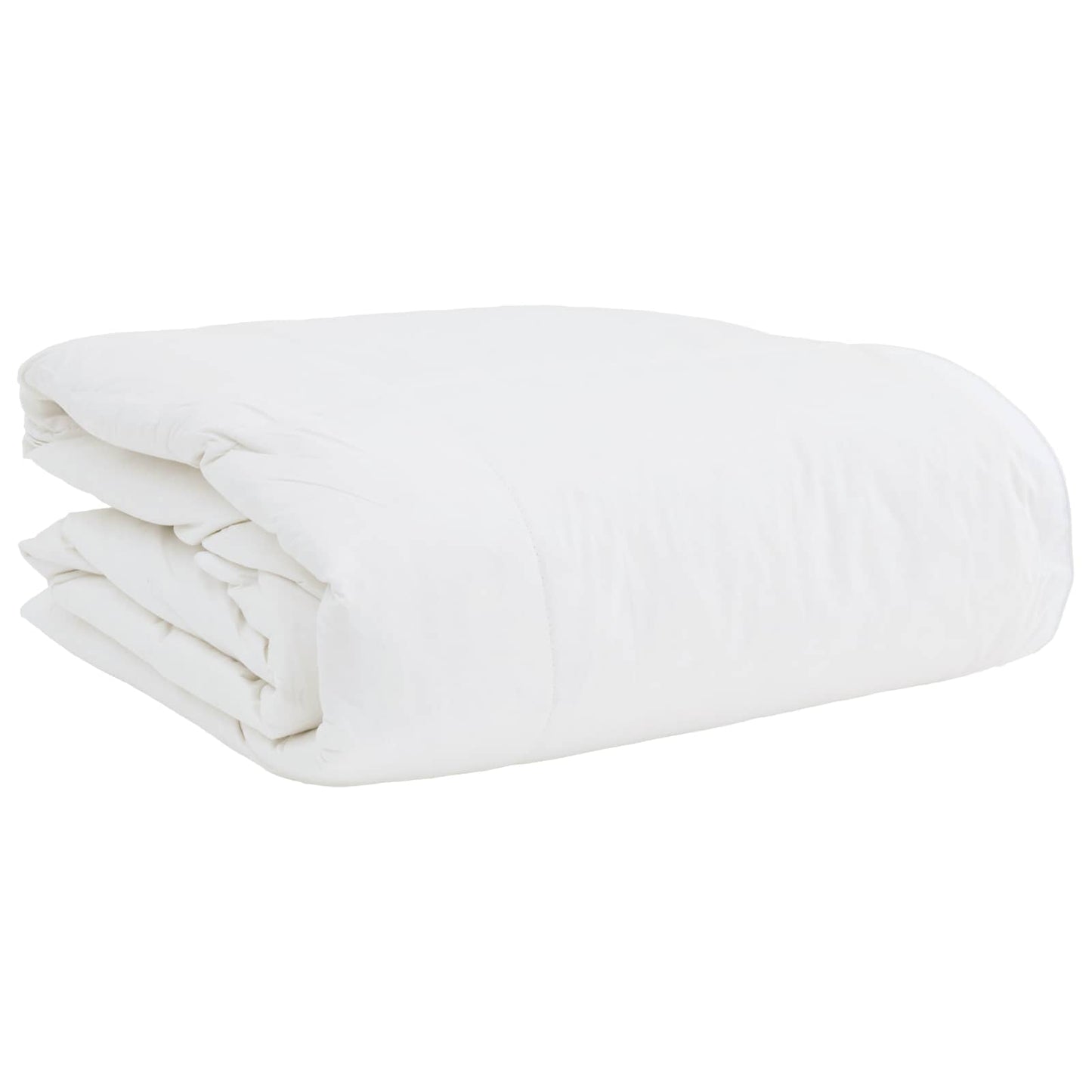 Duvet 2-in-1 con cuscino 2 pcs Bianco Piuma d'anatra