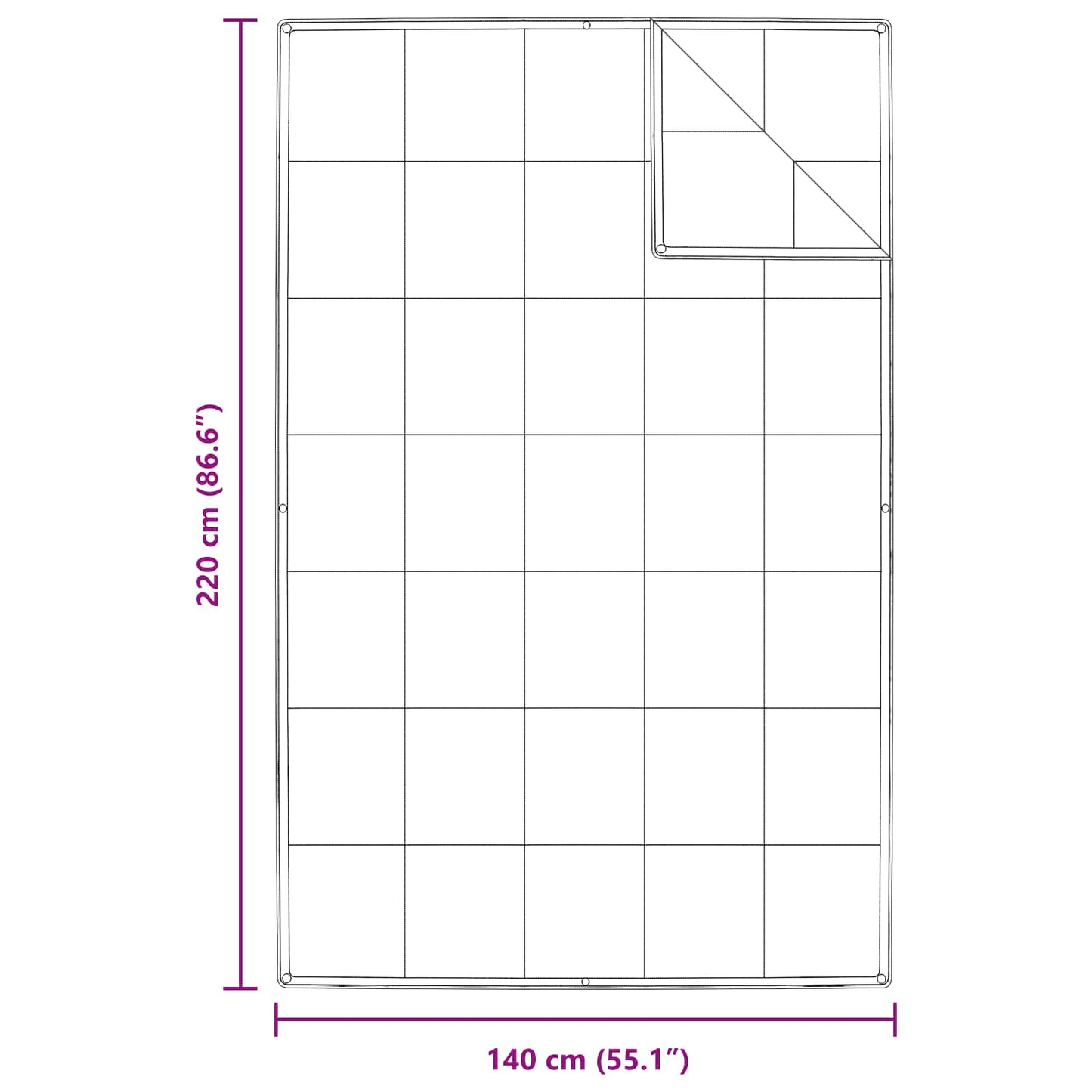 Duvet 2-in-1 con cuscino 2 pcs Bianco Piuma d'anatra | homemem39