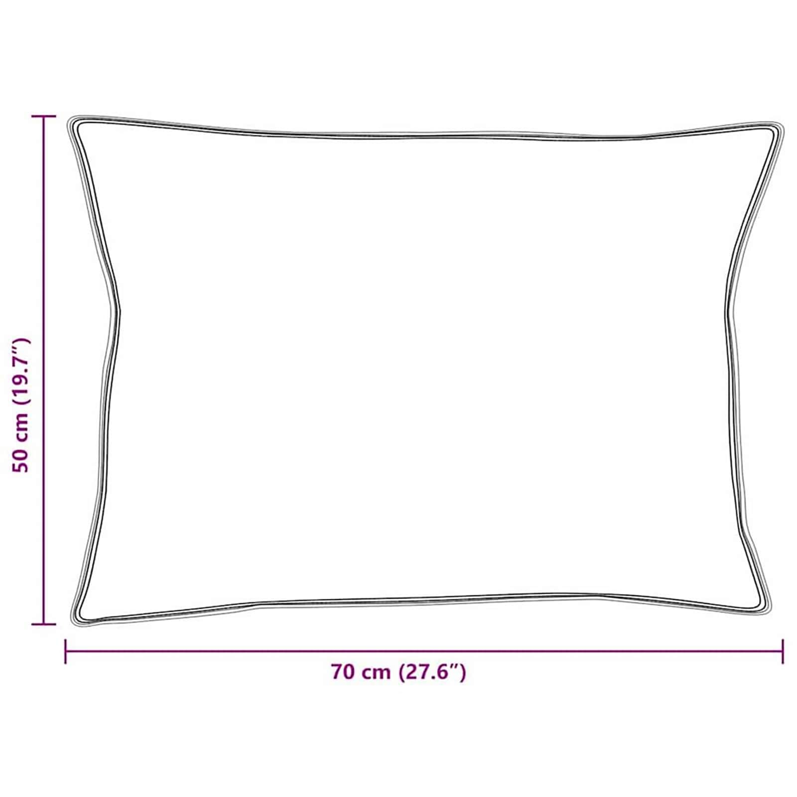 Duvet Estivo con cuscino 2 pcs Bianco Microfibra | homemem39