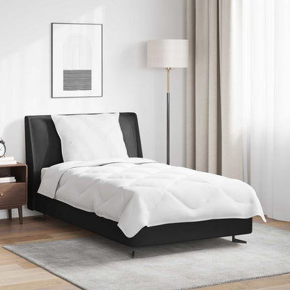 Duvet Estivo con cuscino 2 pcs Bianco Microfibra