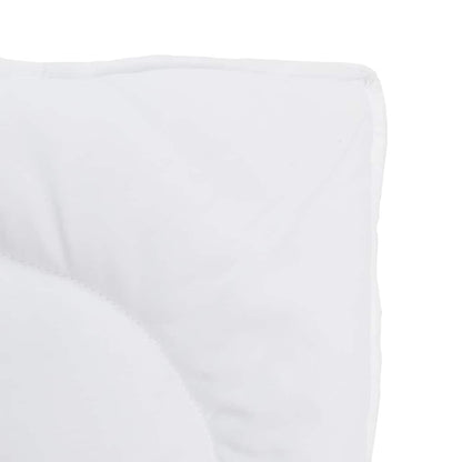 Piumone con Cuscino Altro 2 pcs Bianco 135 x 220 cm Microfibra