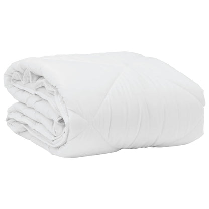 Duvet Estivo con cuscino 2 pcs Bianco Microfibra | homemem39