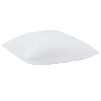 Duvet Estivo con Cuscino 2 pcs Bianco 135 x 200 cm Microfibra