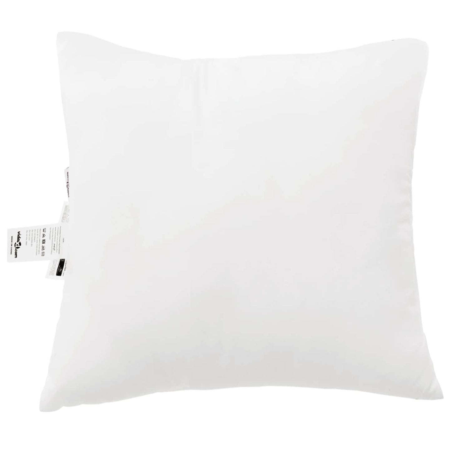 Duvet Estivo con cuscino 2 pcs Bianco Microfibra